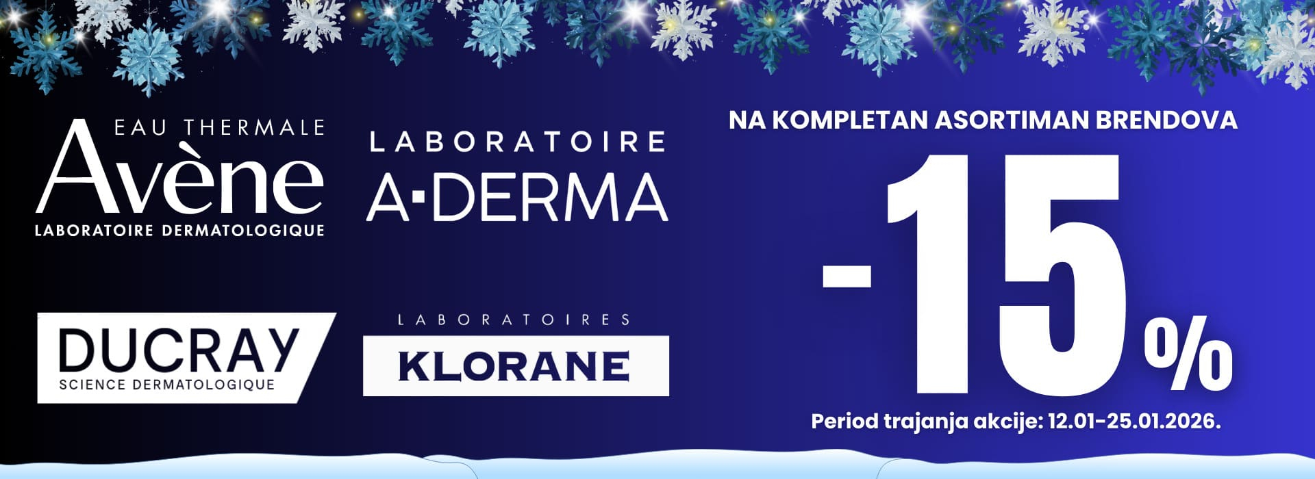 Avene dani 01/26 brend - Srbotrade